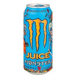 ENERGETICO MONSTER ENERGY JUICE MANGO LOCO - LATA 473ML - Romata Ferramentas e Máquinas