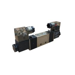 Válvula Solenóide Duplo Solenóide 5/2 Vias 1/4 Bobina 220v 4V22008E-AC220 - Romata Ferramentas e Máquinas