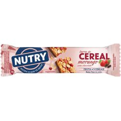 BARRA DE CEREAIS NUTRY MORANGO C/ CHOCOLATE FRUTA + 3 CEREAIS 22G - Romata Ferramentas e Máquinas
