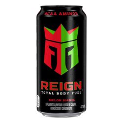 Energético Reign Melon Mania Lata - 473ml - Romata Ferramentas e Máquinas