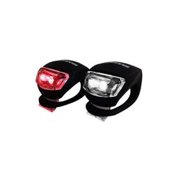 Lanterna Sinalizadora Led Para Bike Trazeira/Dianteira 2 Baterias cr2032 Inclusas 7864 - Romata Ferramentas e Máquinas