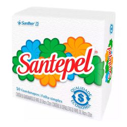 GUARDANAPO DE PAPEL 24 X 22CM PACOTE COM 50 FOLHAS - Romata Ferramentas e Máquinas