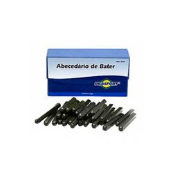 ABECEDARIO DE BATER 8MM - Romata Ferramentas e Máquinas