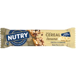BARRA DE CEREAIS NUTRY BANANA EM PEDAÇOS FRUTA + 3 CEREAIS 22G - Romata Ferramentas e Máquinas