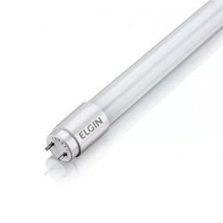 LAMPADA LED TUBULAR ELGIM T8 10W LUZ BRANCA FRIA 6500K 60CM - Romata Ferramentas e Máquinas