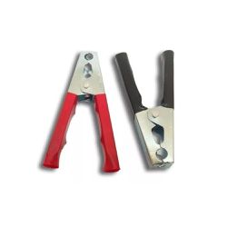 KIT COM 2 GARRAS JACARE 100A PARA CABO DE BATERIA PRETO E VERMELHO - Romata Ferramentas e Máquinas