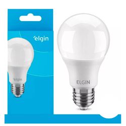 LAMPADA BULBO LED ELGIM 12W BIVOLT BRANCO QUENTE 3000K - Romata Ferramentas e Máquinas