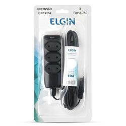 EXTENSAO ELETRICA 3 TOMADAS 2 POLOS CABO 5 METROS - Romata Ferramentas e Máquinas