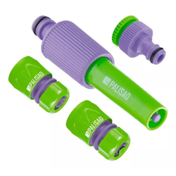 KIT DE CONEXÕES P/ MANGUEIRA JARDIM 1/2 - Romata Ferramentas e Máquinas