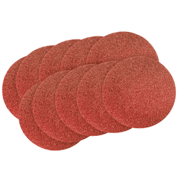 10 DISCOS DE LIXA 115MM C/ VELCRO GRAO 60 - Romata Ferramentas e Máquinas