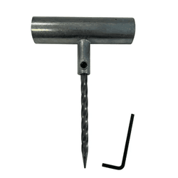 ESCAREADOR DE PNEUS C/ CABO E CHAVE ALLEN 3MM - Romata Ferramentas e Máquinas