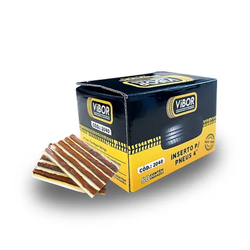 REFIL P/ REPARO DE PNEU S/ CAMARA 200 X 6MM VILUBRI 2247 CAIXA C/ 30UN - Romata Ferramentas e Máquinas