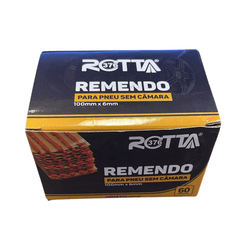 REFIL P/ REPARO DE PNEU S/ CAMARA 100 X 6MM ROTTA CAIXA COM 60UN - Romata Ferramentas e Máquinas