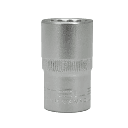 SOQUETE ESTRIADO ENCAIXE 1/2 CROMO VANADIUM 16MM - Romata Ferramentas e Máquinas