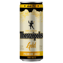 CERVEJA PURO MALTE TERESÓPOLIS GOLD LATA 350ML - Romata Ferramentas e Máquinas