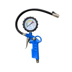 CALIBRADOR DE PNEU MANUAL STEELS ST10084 C/ MANOMETRO DE 5 A 220 PSI - Romata Ferramentas e Máquinas