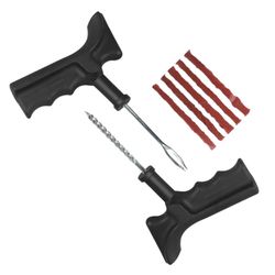 KIT PARA REPARO CONSERTO DE PNEU DE CARRO C/ FERRAMENTA INSERTO E COLA - Romata Ferramentas e Máquinas