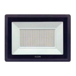 PROJETOR REFLETOR LED ELGIN BIVOLT 150W IP66 6500K BRANCO FRIO - Romata Ferramentas e Máquinas