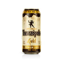 CERVEJA PURO MALTE THEREZÓPOLIS GOLD LATÃO DE 473ML - Romata Ferramentas e Máquinas