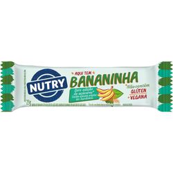 BARRA BANANINHA NUTRY SEM AÇUCAR 23G - Romata Ferramentas e Máquinas