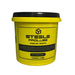 VASELINA SOLIDA VEGETAL STEELS 3KG P/ MONTAGEM DE PNEUS E USO GERAL - Romata Ferramentas e Máquinas
