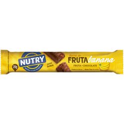 BARRA DE FRUTA NUTRY BANANA FRUTA + CHOCOLATE 20G - Romata Ferramentas e Máquinas