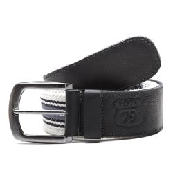  cinto Masculino ROTA79 Premium Cardaço com Couro CINZA