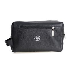  Nécessaire Bolsa de mão de Couro masculina MADRI ROTA79 cor Preta - Rota 79