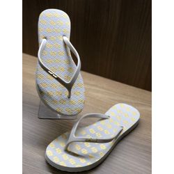 CHINELO OFF WHITE FEMININO - 00075053 - RR CALÇADOS 