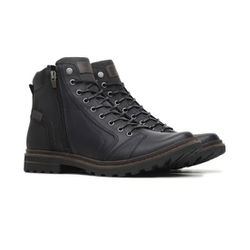 COTURNO Masculino Absolut B6 Couro Preto - 0007756 - RR CALÇADOS 
