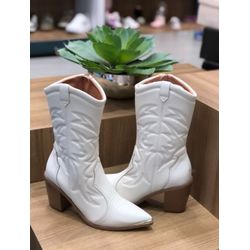 Bota Country Vizzano Texana Feminina Western Cano ... - RR CALÇADOS 