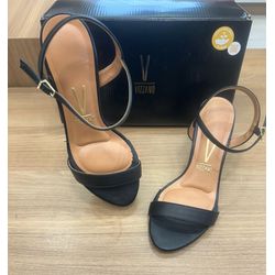 SANDALIAS SALTO MEDIO VIZZANO PRETO CASUAL REF; 65... - RR CALÇADOS 