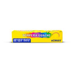 TEMPERA GUACHE 12CORES - 15ML ... - Guilan Papelaria e Utilidades
