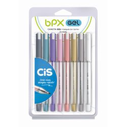 Caneta Cis BPX Gel 0,7MM Estoj... - Guilan Papelaria e Utilidades