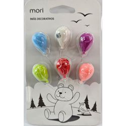 IMÃ DE FOTOS MINI BALÕES C/6 U... - Guilan Papelaria e Utilidades