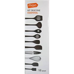 KIT SILICONE10 PEÇAS PRETO - M... - Guilan Papelaria e Utilidades