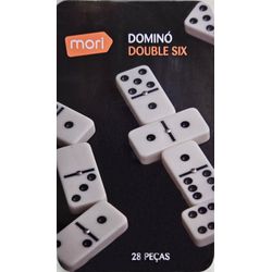 DOMINÓ 28 PEÇAS NA LATA - MORI... - Guilan Papelaria e Utilidades