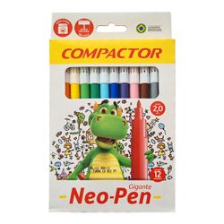 CANETA HIDROCOR NEOPEN GIG C/1... - Guilan Papelaria e Utilidades