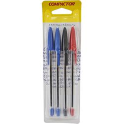 KIT C/4 CANETAS ESFEROGRÁFICAS... - Guilan Papelaria e Utilidades