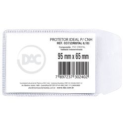 PROTETOR DE DOCUMENTOS DAC P/R - Guilan Papelaria e Utilidades