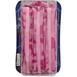 ESTOJO ESCOLAR CAMUFLADO ROSA ... - Guilan Papelaria e Utilidades