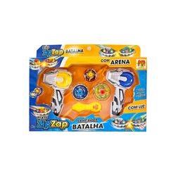 PIÃO ZIPZAP BATALHA - DM TOYS - Guilan Papelaria e Utilidades