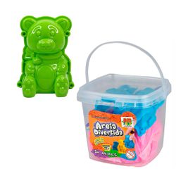 AREIA DIVERTIDA ANIMAIS - URSO - Guilan Papelaria e Utilidades