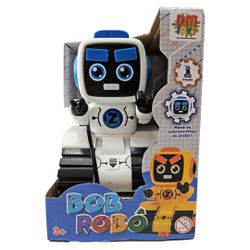 BOB ROBÔ DE FRICÇÃO BRANCO - D... - Guilan Papelaria e Utilidades