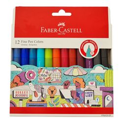 KIT 12 CANETAS FINE PEN - PONT... - Guilan Papelaria e Utilidades