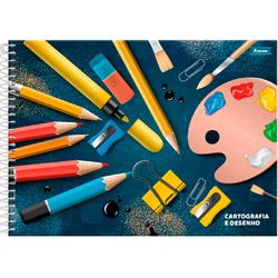 CADERNO DE DESENHO 96F FORONI ... - Guilan Papelaria e Utilidades