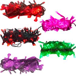 CORDÃO 100 LEDs - 127V FIO VER... - Guilan Papelaria e Utilidades