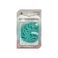 ELÁSTICOS DE BORRACHA - VERDE - Guilan Papelaria e Utilidades