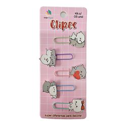 CUTE CLIPES ANIMAIS C/5 UNIDS ... - Guilan Papelaria e Utilidades