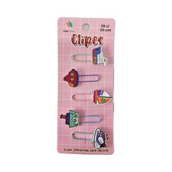 CUTE CLIPES OBJETOS C/5 UNIDS ... - Guilan Papelaria e Utilidades